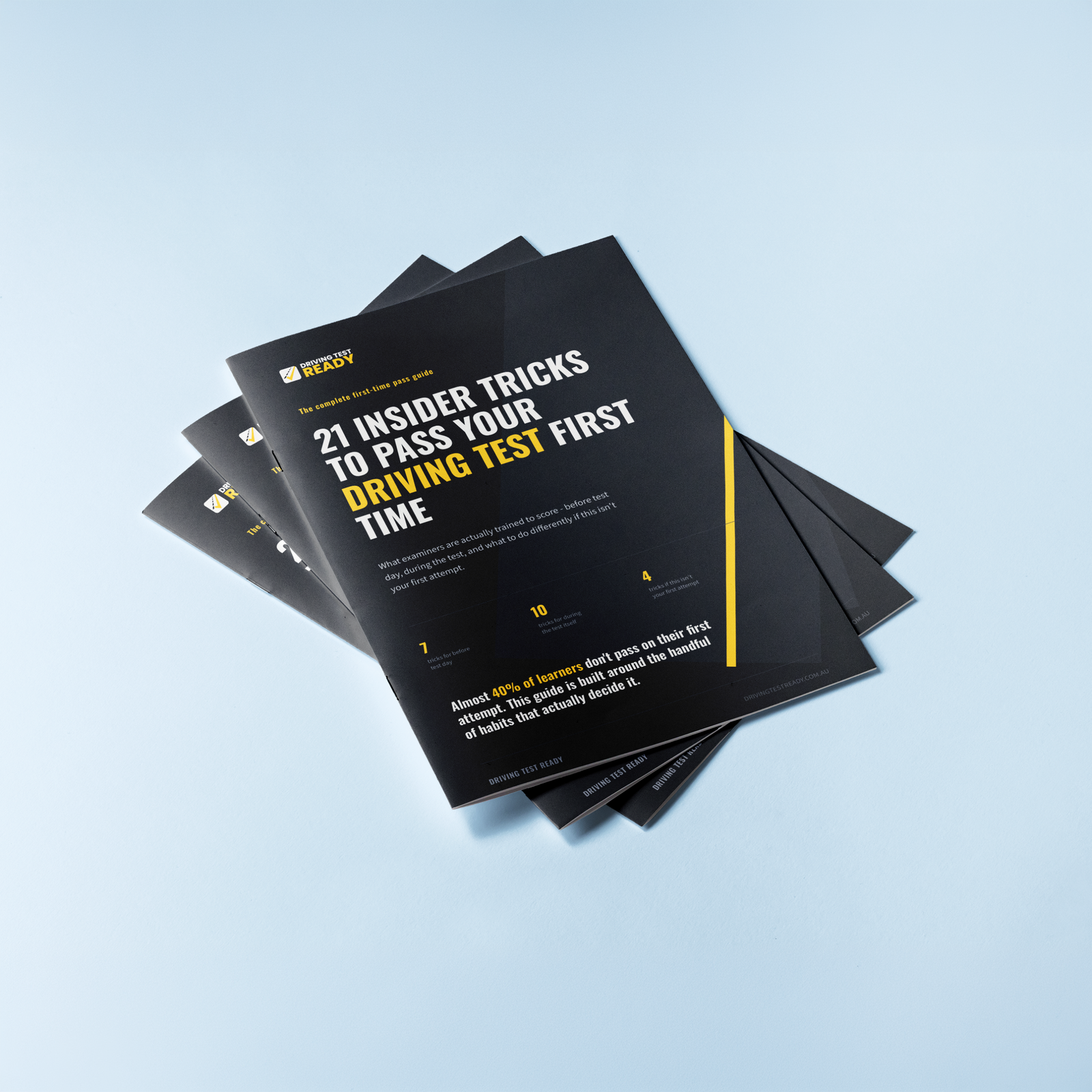 21 Insider Tricks to Pass Your Driving Test First Time - printed guide